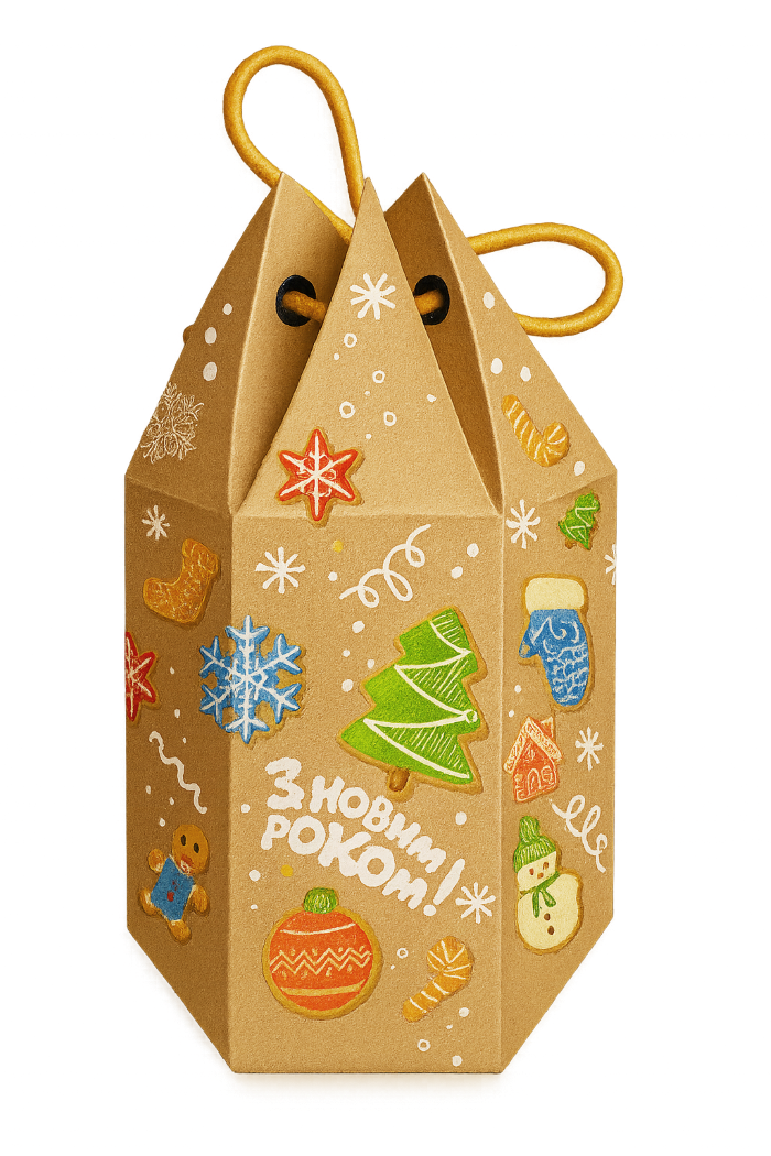 Новорічний подарунок NEW 2026 "Зимовий смаколик" 493 грама ТМ Майстерня подарунків